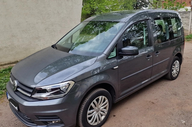 Volkswagen Caddy cena 88000 przebieg: 70000, rok produkcji 2018 z Wałbrzych małe 79